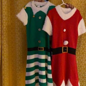 Christmas elf dresses